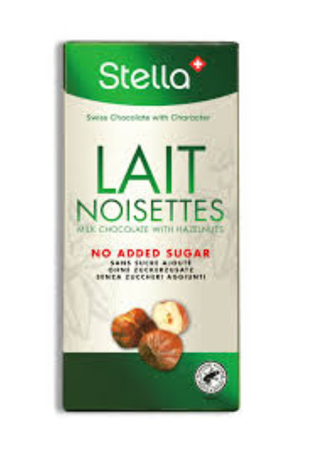 STELLA MILK CHOCOLATE WITH HAZELNUT 100G